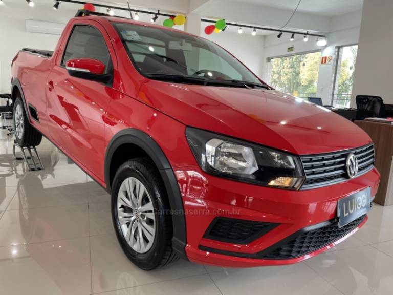 VOLKSWAGEN - SAVEIRO - 2018/2019 - Vermelha - R$ 68.900,00