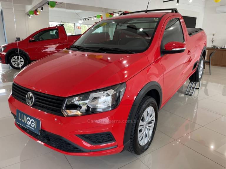 VOLKSWAGEN - SAVEIRO - 2018/2019 - Vermelha - R$ 68.900,00