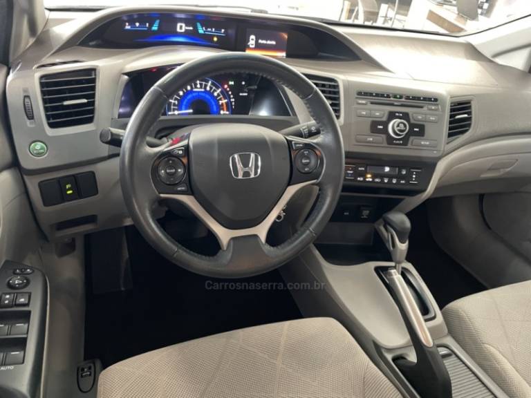 HONDA - CIVIC - 2012/2012 - Cinza - R$ 70.900,00